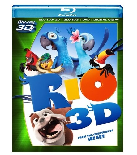 Rio - 3D Blu-Ray/Blu-Ray/DVD