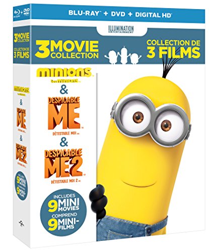 Despicable Me 3-Movie Collection [Blu-ray + DVD + UV] (Bilingual)