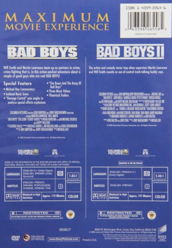 Bad Boys (1995) / Bad Boys II - Set