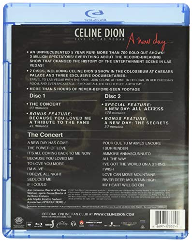 Celine Dion: Live in Las Vegas [Blu-ray]