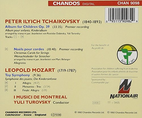 Tchaikovsky Leopold Mozart: Music For Children