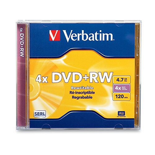 Verbatim 4.7 GB 1x ReWritable Disc DVD+RW