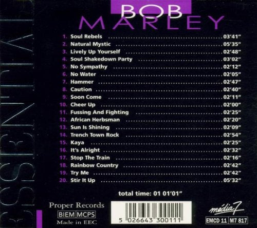 Bob Marley / Essential Masters of Jazz - CD (Used)