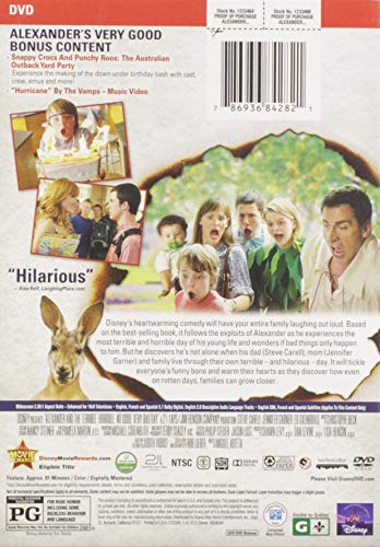 Alexander and the Terrible, Horrible, No Good, Very Bad Day - DVD (Used)