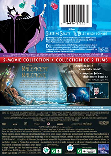 SLEEPING BEAUTY/MALEFICENT 2-MOVIE COLLECTION (Bilingual)