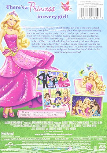 Barbie Princess Charm School - DVD (Used)