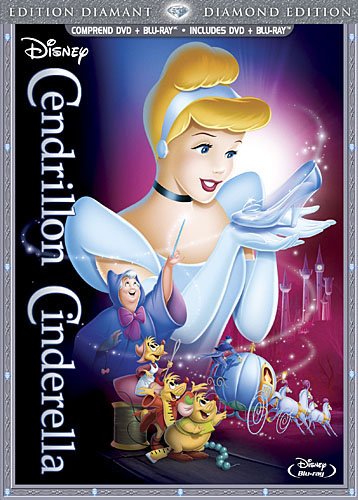 Cendrillon: Édition Diamant / Cinderella: Diamond Edition (Bilingual DVD Combo Pack) [Blu-ray + DVD]