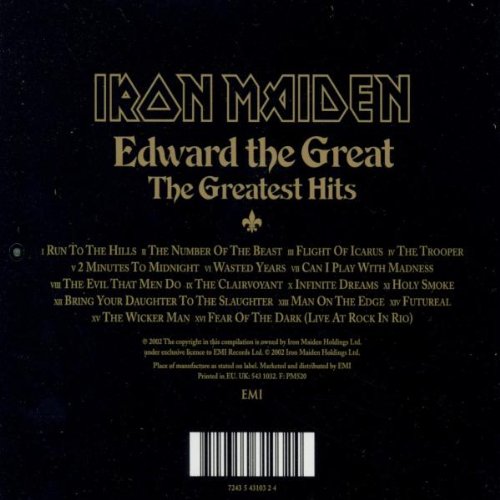 Iron Maiden / Edward the Great: The Greatest Hits - CD (Used)