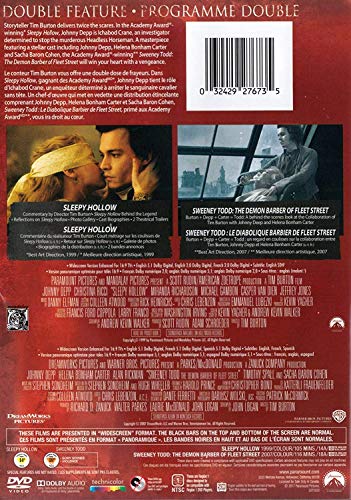 Sleepy Hollow / Sweeney Todd - The Demon Barber of Fleet Street (Double Feature)