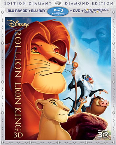 The Lion King 3D: Diamond Edition / The Lion King 3D: Diamond Edition (Bilingual) [Blu-ray 3D + Blu-ray + DVD + Digital Copy]