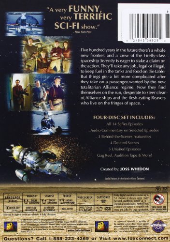 Firefly: The Complete Series (Bilingual)