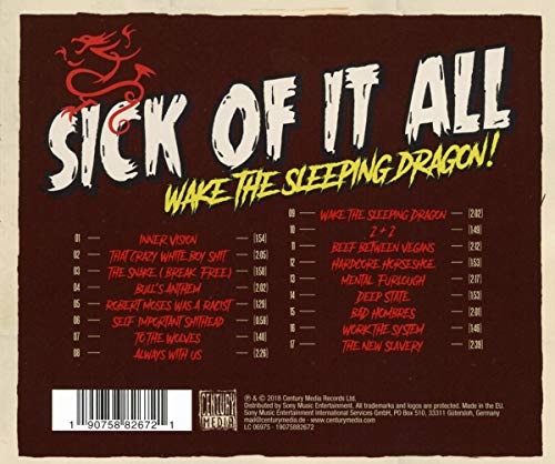 Sick Of It All / Wake The Sleeping Dragon! - CDs