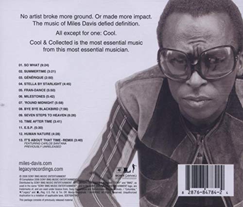 Miles Davis / Cool And Collected - CD (Used)