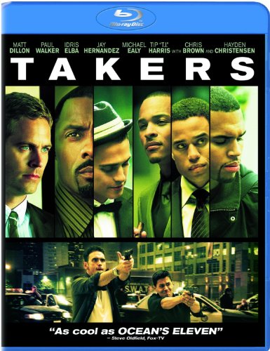 Takers - Blu-Ray Movie Hayden Christensen, Paul Walker, Idris Elba, Chris Brown, TI