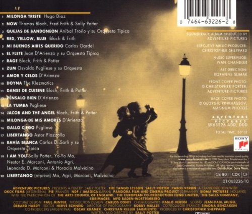 Soundtrack / The Tango Lesson - CD (Used)