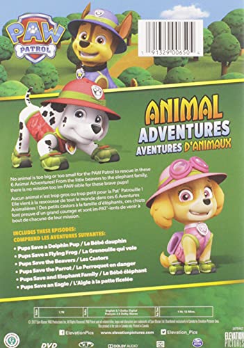 PAW Patrol: Animal Adventures - DVD