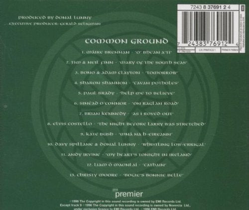 Various Artists / Common Ground: Voices Of Modern Irish Music - CD (Used)