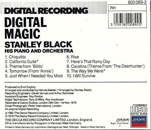 Stanley Black / Digital magic - CD (Used)