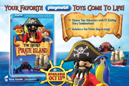 Playmobil: The Secret of Pirate Island - DVD