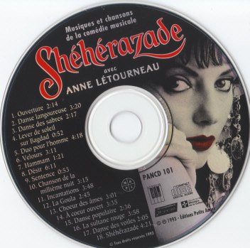 Anne Létourneau / Sheherazad - CD (Used)