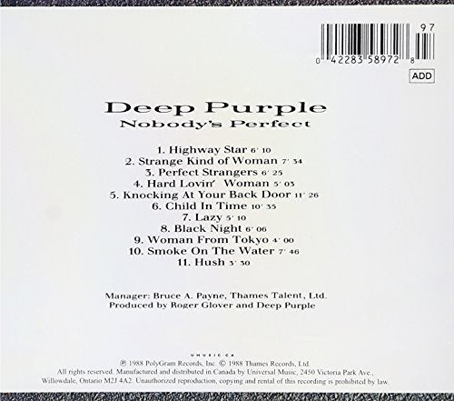 Deep Purple / Nobody&