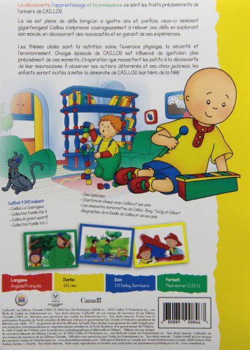 Caillou - 2Pack W/Lunchbag (French)