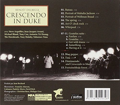 Benoît Delbecq / Crescendo in Duke - CD