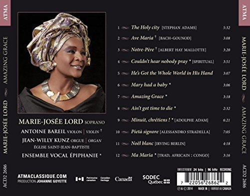 Marie-Josée Lord / Amazing Grace - CD
