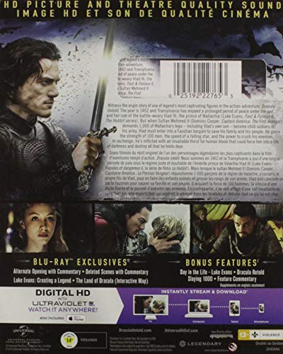 Dracula Untold - Blu-Ray/DVD (Used)
