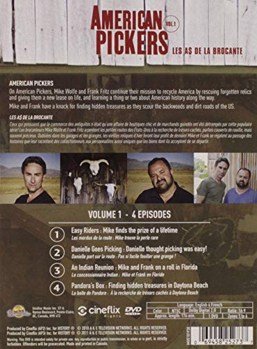 American Pickers, Vol. 1 / The aces of the flea market, Vol. 1 (Bilingual)