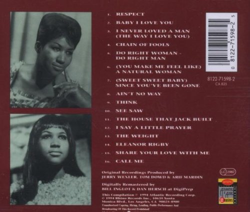 Aretha Franklin / The Very Best of Aretha Franklin: The 60&