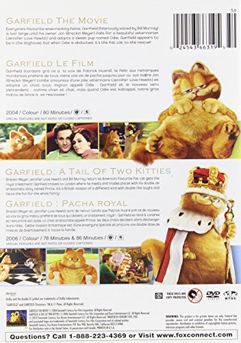 Garfield Double Feature (Garfield: The Movie + Garfield: A Tale of Two Kitties) - DVD (Used)