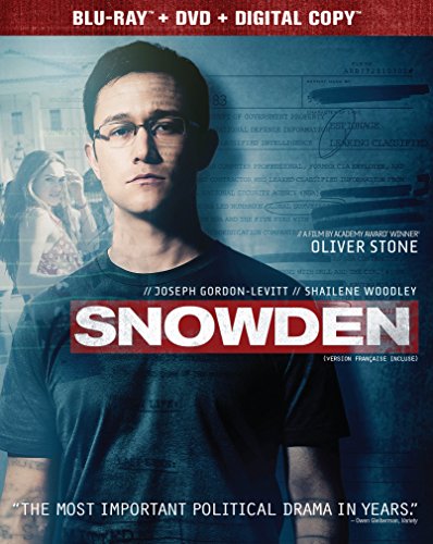 Snowden [Blu-ray + DVD + Digital HD]