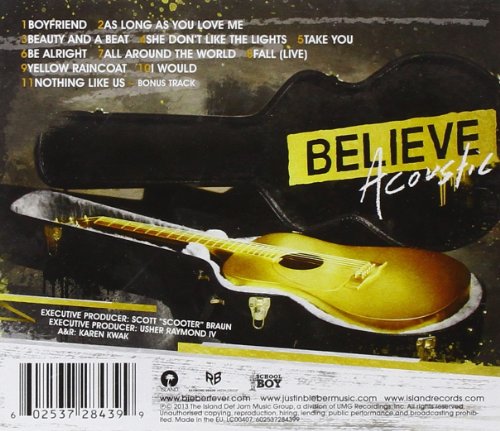 Justin Bieber / Believe Acoustic - CD