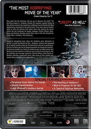 Insidious: Chapter 2/Insidious: Chapter 2 - DVD (Used)