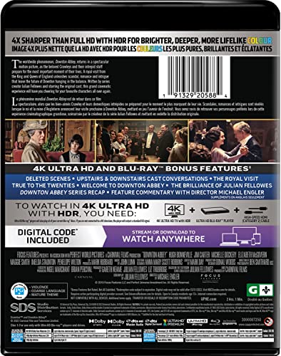 Downton Abbey - 4K/Blu-Ray