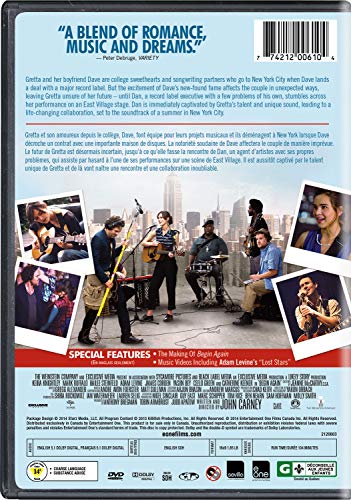 Begin Again - DVD (Used)