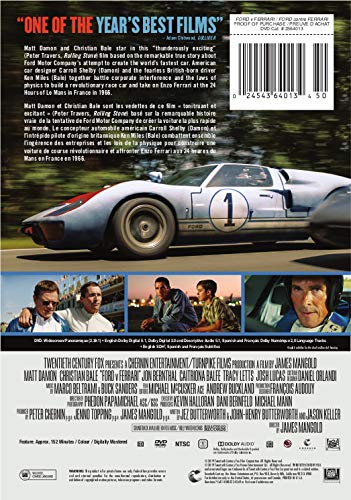 Ford v Ferrari-DVD