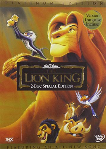 The Lion King (2-Disc Special Platinum Edition) - DVD (Used)