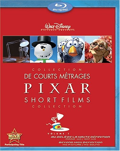 Pixar Short Films Collection, Vol. 1 (Version française) [Blu-ray]