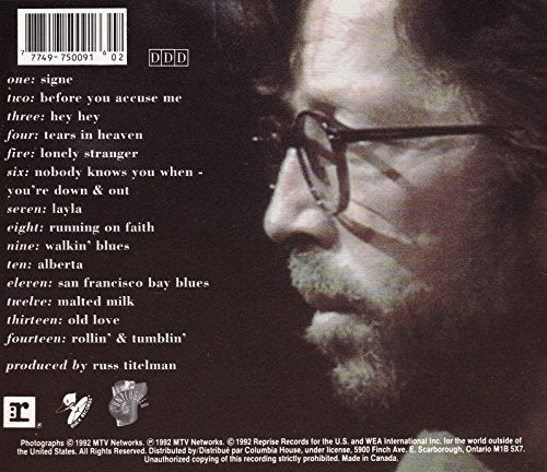 Eric Clapton / Unplugged - CD (Used)