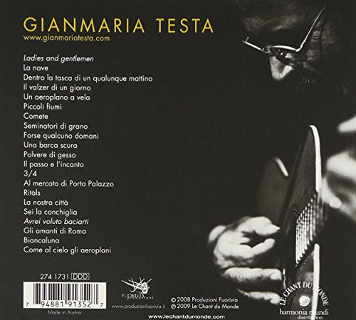 Gianmaria Testa / Solo Dal Vivo - CD (Used)