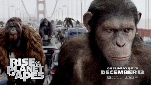 Rise of the Planet of the Apes - Blu-Ray/DVD