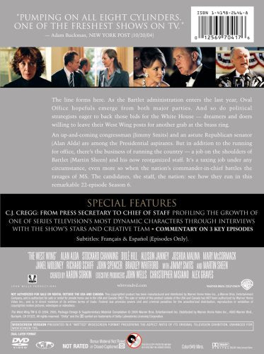 The West Wing: The Complete Sixth Season - DVD (Used)