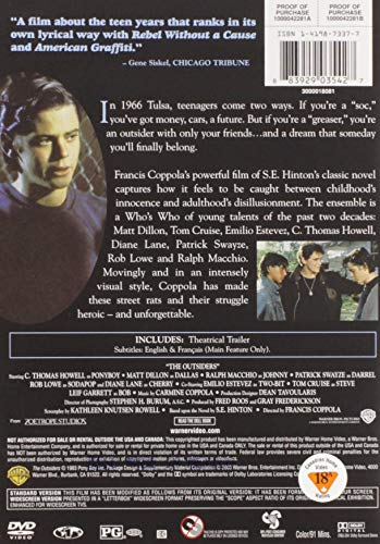 The Outsiders - DVD (Used)