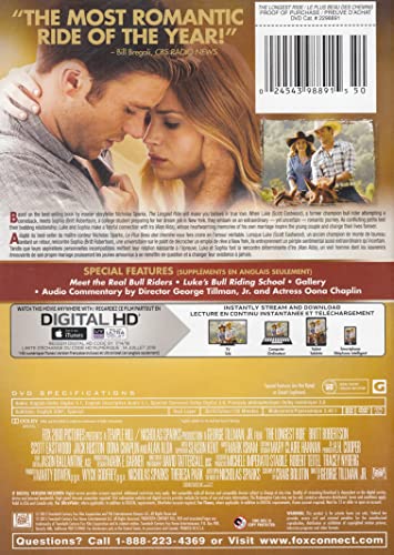 The Longest Ride - DVD (Used)