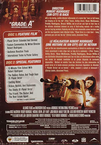 Planet Terror (Planète Terreur) [2-Disc Extended & Unrated Edition] - DVD