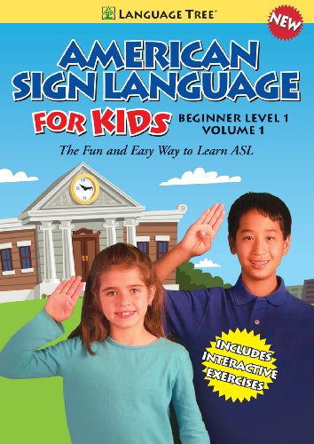 American Sign Language for Kids: Learn ASL Beginner Level 1 vol. 1