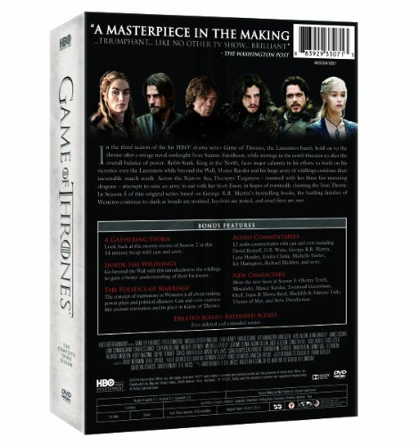 Game of Thrones: Season 3 - DVD (Used)