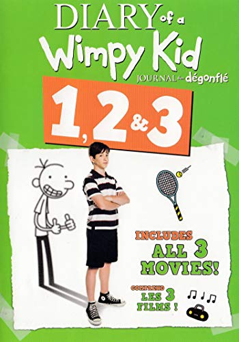 Diary of A Wimpy Kid 1-3 (Bilingual) - Cover may vary